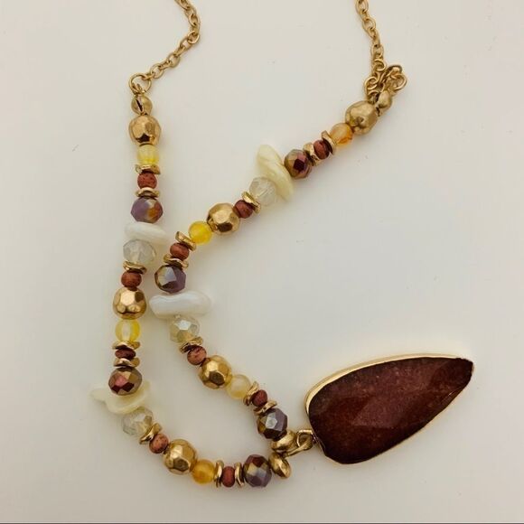 Red Jasper Pendant Necklace - Picture 6 of 7